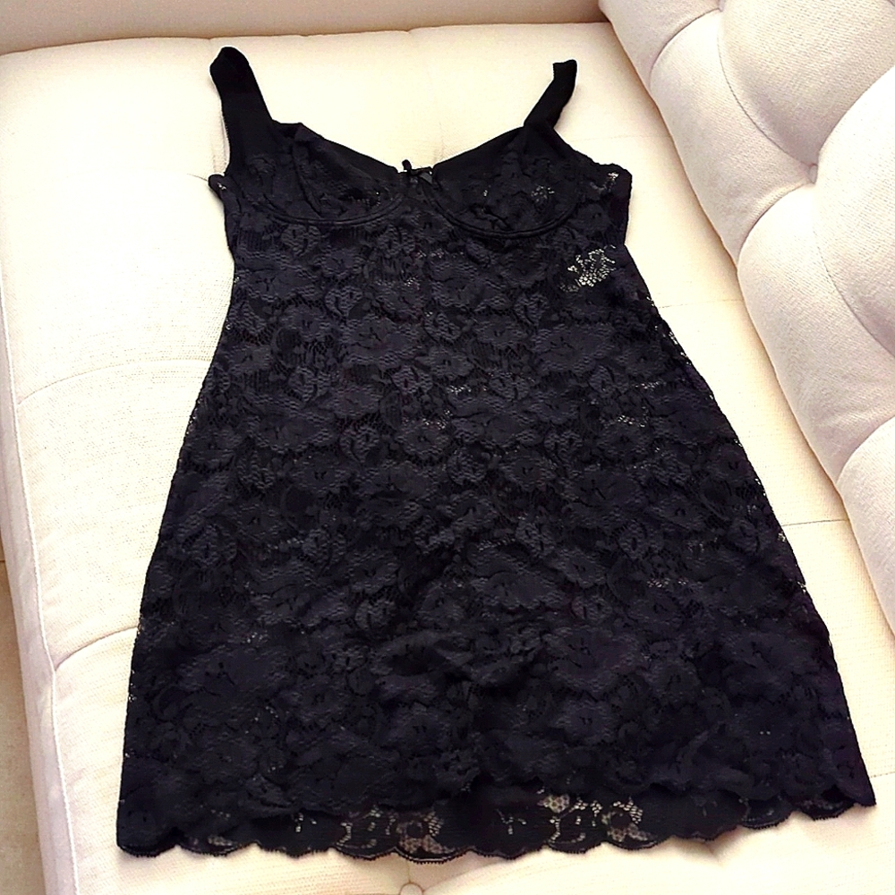 Spiegel reflections lace slip